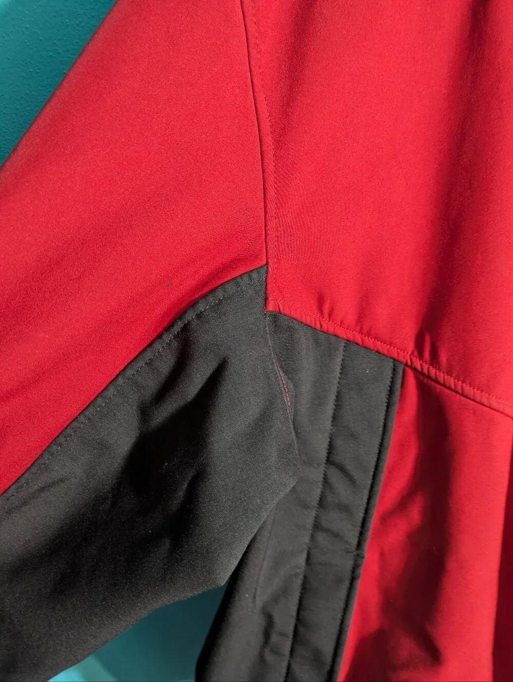 The North Face Jacket Mens Medium Apex Chromium Thermal Softshell‎ Coat Red TNF
